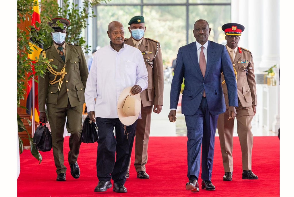 Ruto and Museveni Urge East Africa to Remove Trade Barriers, Warn of Bleak Future without Unity