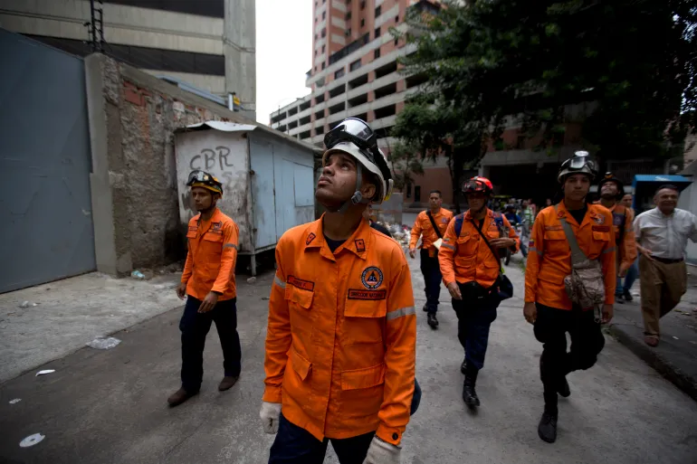 Strong Earthquake Jolts Venezuela, Shaking Capital Caracas and Neighboring Colombia