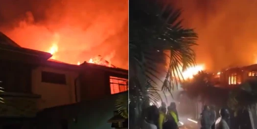 KENYA: Millions Worth of Property Destroyed in Fire at Katani Villas, SyokimauYA