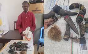 KENYA: Human hair, skin, nails recovered as Machakos man arrested over witchcraft fears