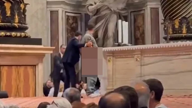Shock at the Vatican: Man Urinates on Sacred Altar Inside St. Peter’s Basilica