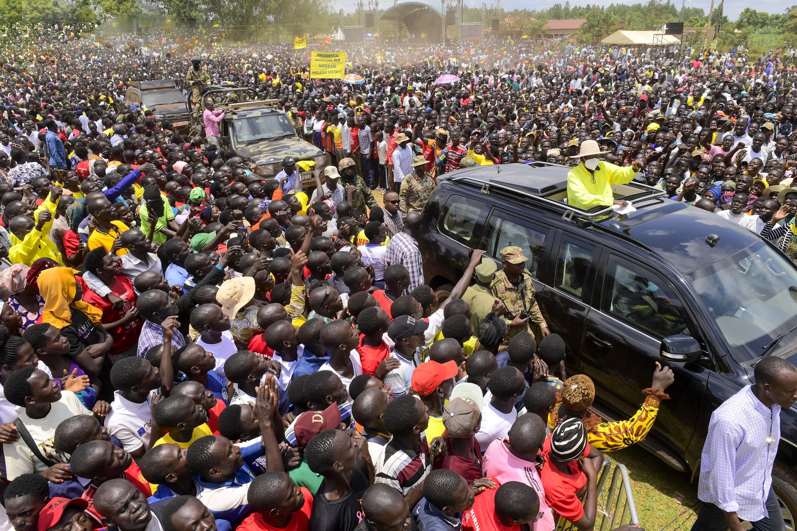 Museveni Pledges Wealth Creation, Education Reform, and Fisheries Support in Lango Rally