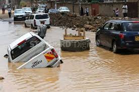 Heavy Rains Flood Nairobi Roads, Paralyze Traffic and Spark Drainage Debate