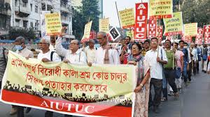 Indian Trade Unions Protest New Labour Laws, Call Reforms ‘Fraud Against Workers’