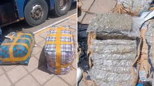 Kenya Police Stop Tanzania Bus Carrying Bhang Worth Ksh.2.5 Million at Namanga Border