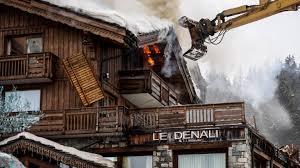 Luxury Alpine Hotel Fire and Sicilian Landslide Force Mass Evacuations Across Europe