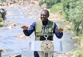 Ruto Hails Nairobi River Clean-Up Progress, Unveils KSh80B Plan to Transform City