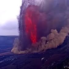 HAWAII: Kilauea Volcano Erupts Again, Sending Lava and Ash High into the Sky